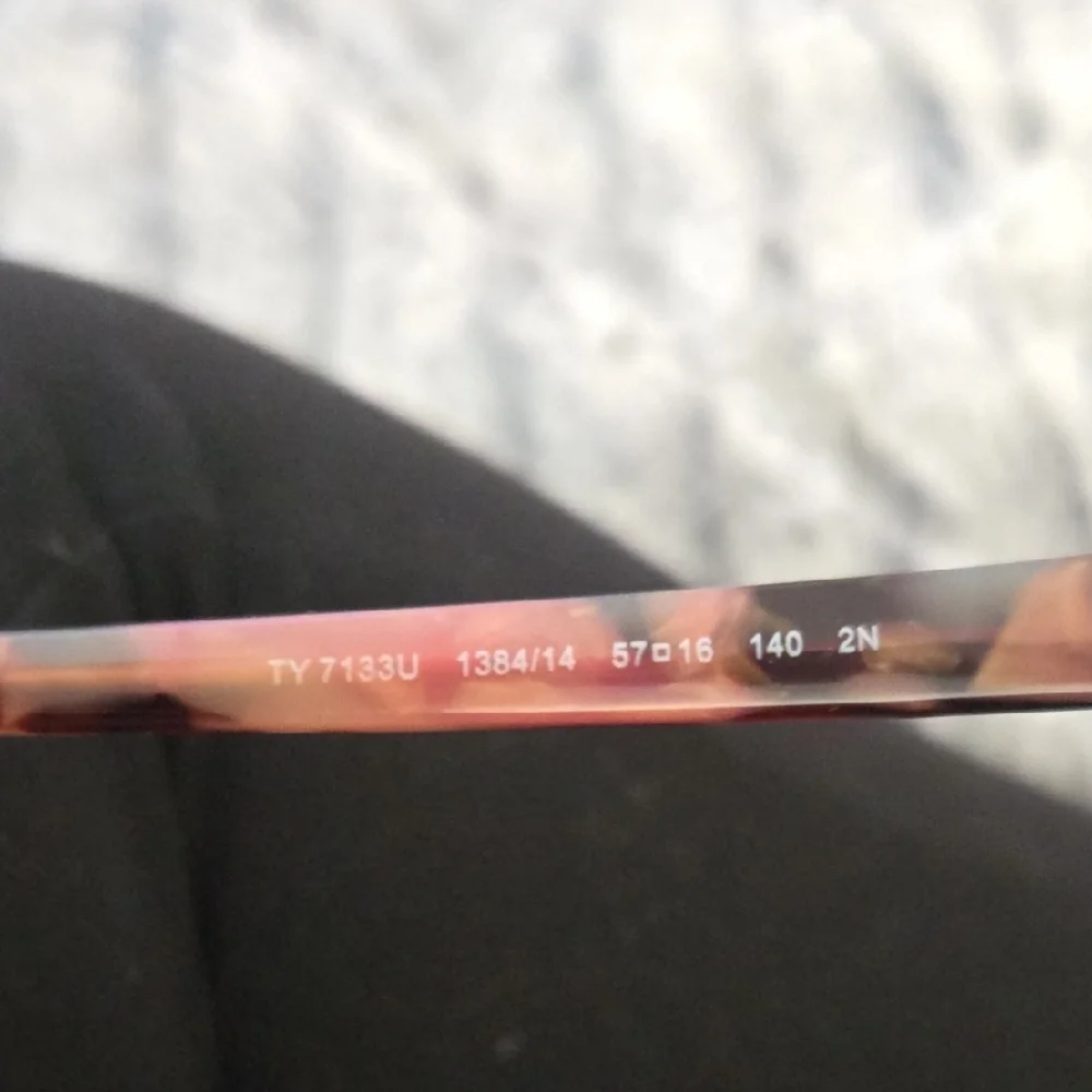 Tory Burch Burgundy Sunglasses with Case - Picture 12 of 15